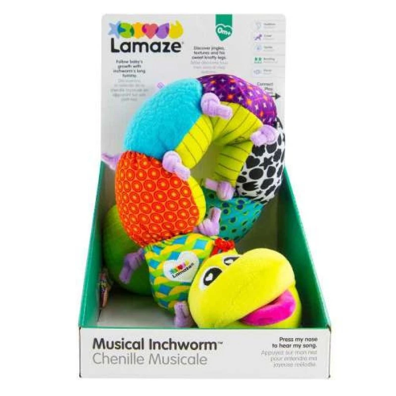 Lamaze играчка Музикална Гъсеница L27107